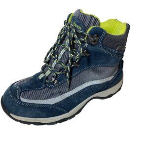 L.L. Bean Women's waterproof Primaloft Tek 2.5 outdoor snow hiking boots blue 6W
